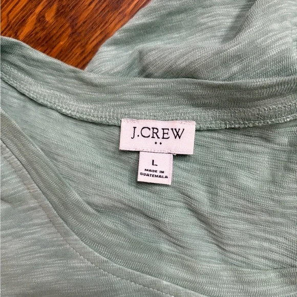 👗 J.Crew Factory Knit Tie-Waist Mini Dress – Size Large 🌿 - Picture 8 of 10